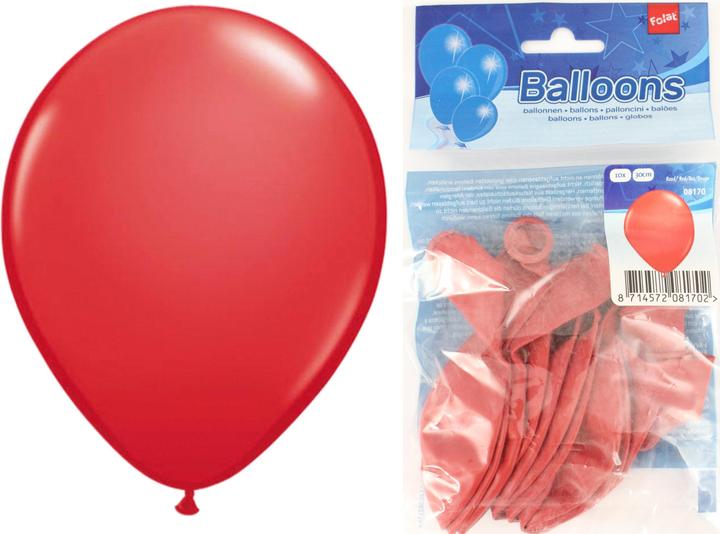 Actual product image Folat Red balloons