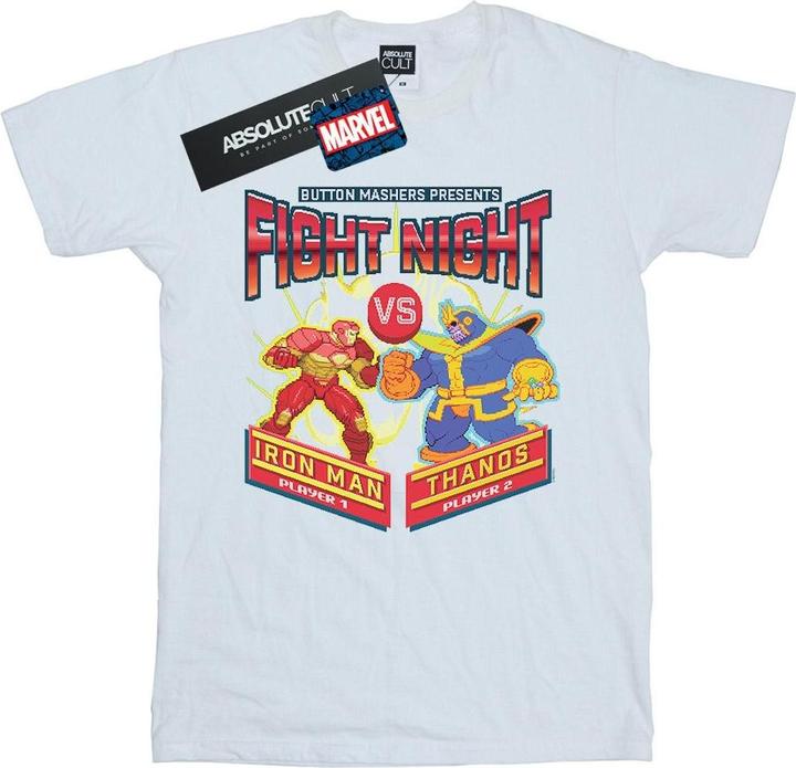 Immagine prodotto Fight Night Iron Man Vs Thanos Maglietta Uomo (L)