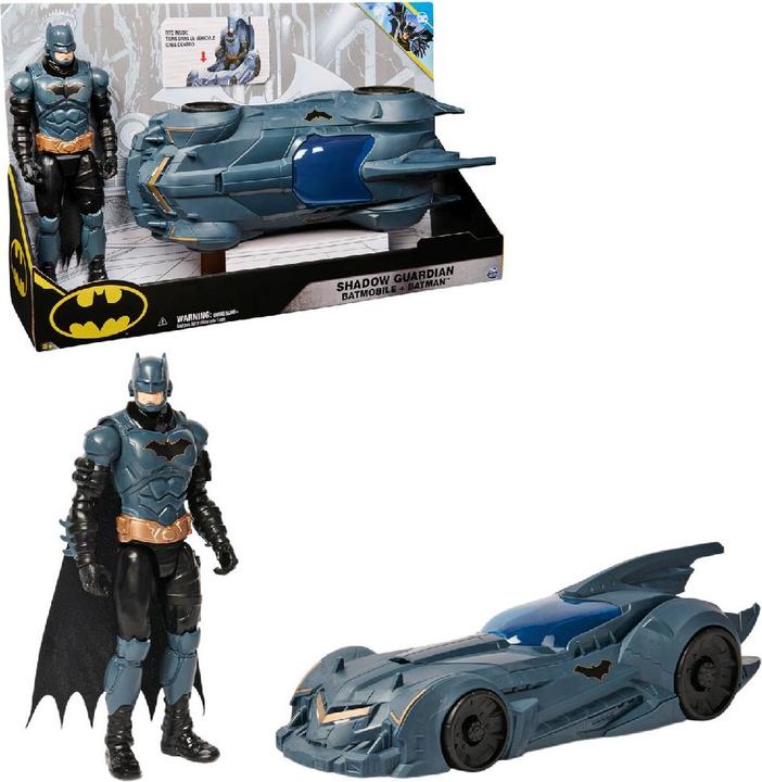 Produktbild Batman Shadow Guardian Batmobile & Batman
