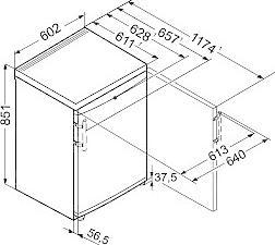 Immagine prodotto Liebherr GP 1486 Premium (Struttura autonoma, 103 l)