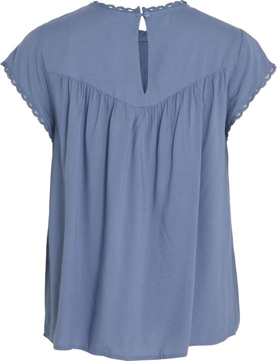 Actual product image Vila Detailed top with short sleeves (40)