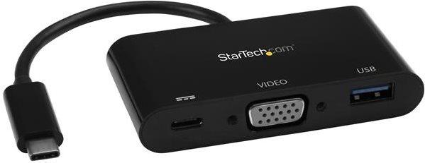 Actual product image StarTech USB-C to VGA Multifunction Adapter (USB-C, 1 Ports)