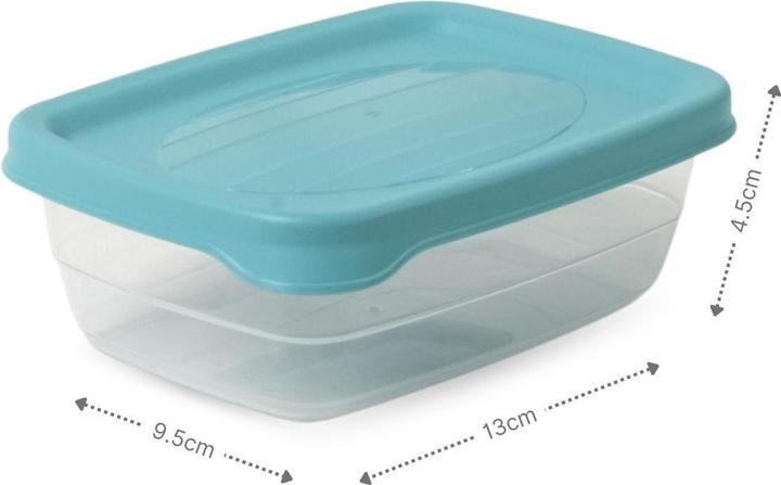 Immagine prodotto Hobby 3er-Set Aufbewahrungsdosen Frischhaltedosen Vorratsdosen Stapeldosen (0.30 l)