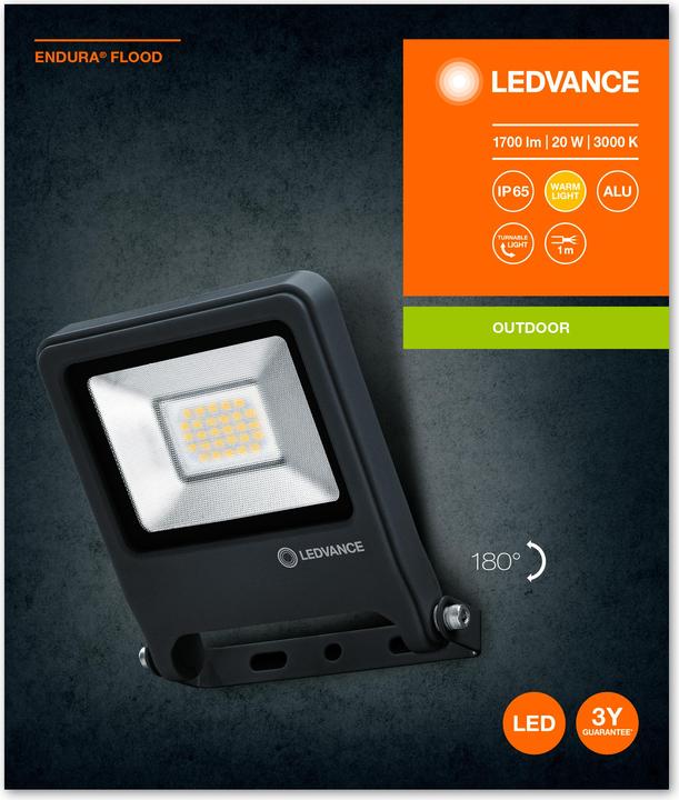 Immagine prodotto Ledvance Endura Flood (1700 lm, IP65)