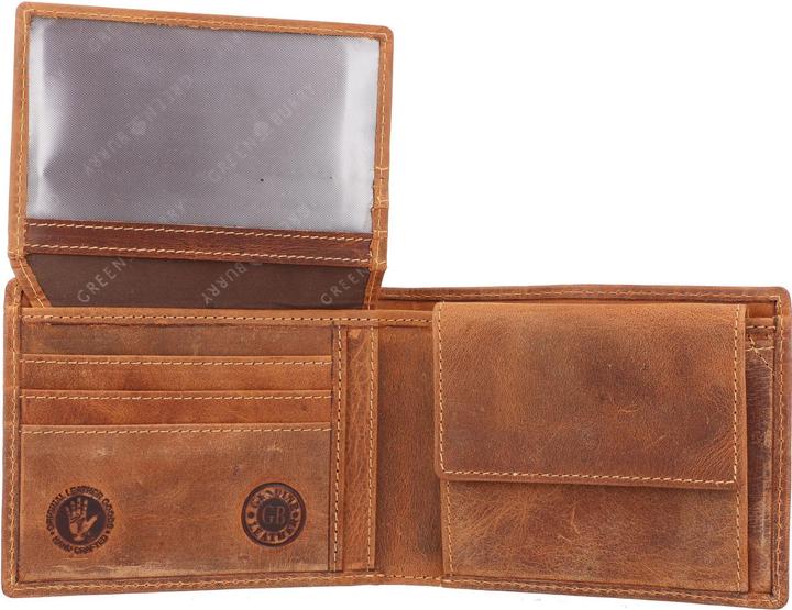Actual product image Greenburry Vintage star sign wallet leather 12 cm