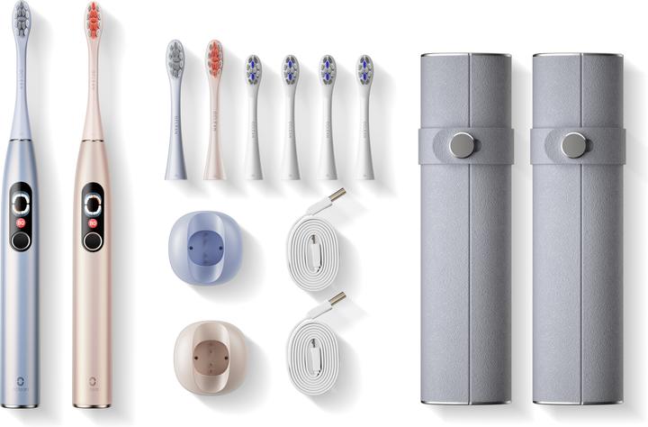 Image du produit Clean Electric Toothbrush X Pro Digital Duo Set Gold+Silver