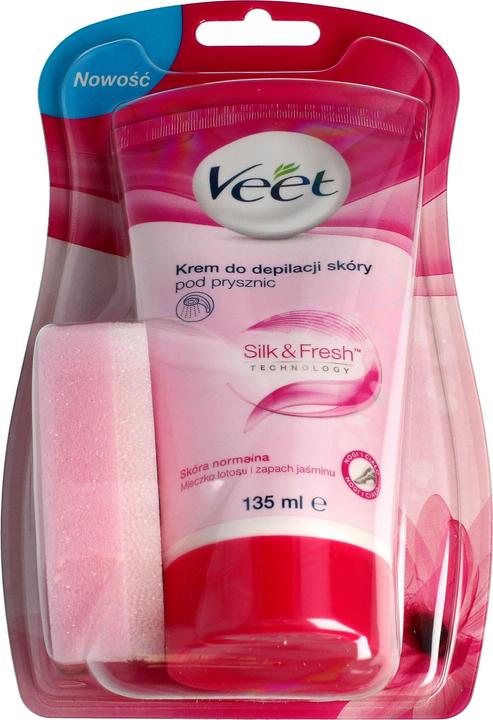 Actual product image Veet In Shower depilatory cream 135 ml (135 ml, 1 x)