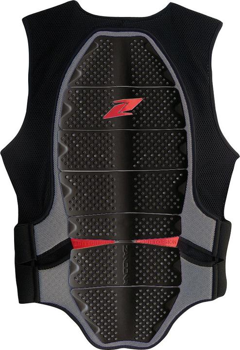 Actual product image Zandona SHARK Jacket Gilet 9 Schup. schwarz M (M, Back protector)