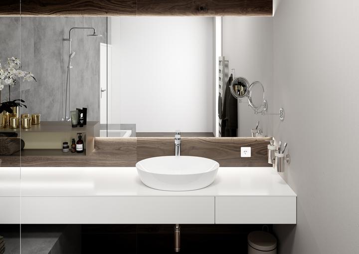 Actual product image hansgrohe Vernis Blend single-lever basin mixer 190 without pop-up waste