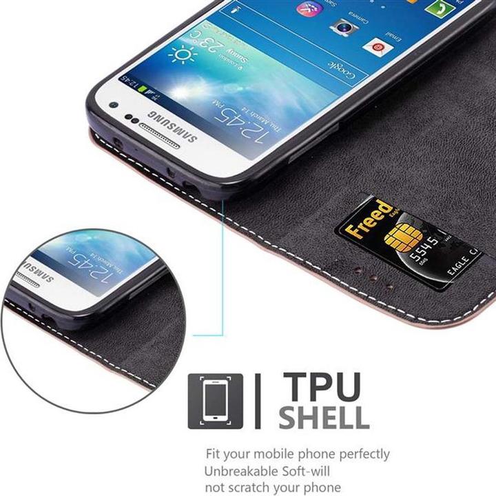 Actual product image Cadorabo Book X Wallet Cover (Samsung Galaxy S4 mini)