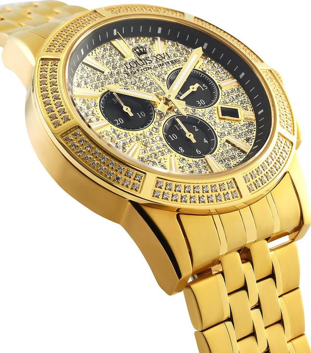 Actual product image Louis XVI Majesté Iced Out (Chronograph, 43 mm)