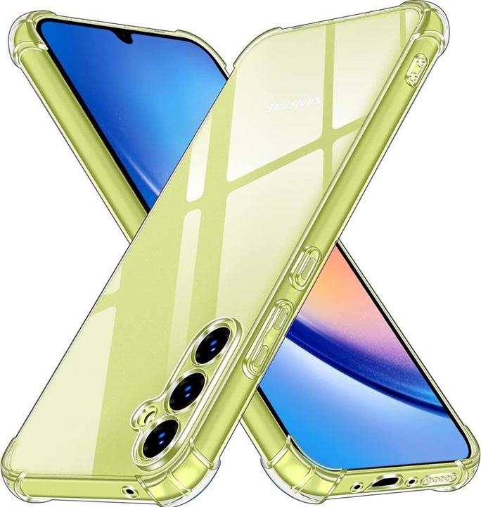 Screenguard Samsung Galaxy A34 5G Custodia Crystal Soft Airbag Bumper (Samsung Galaxy A34 5G)