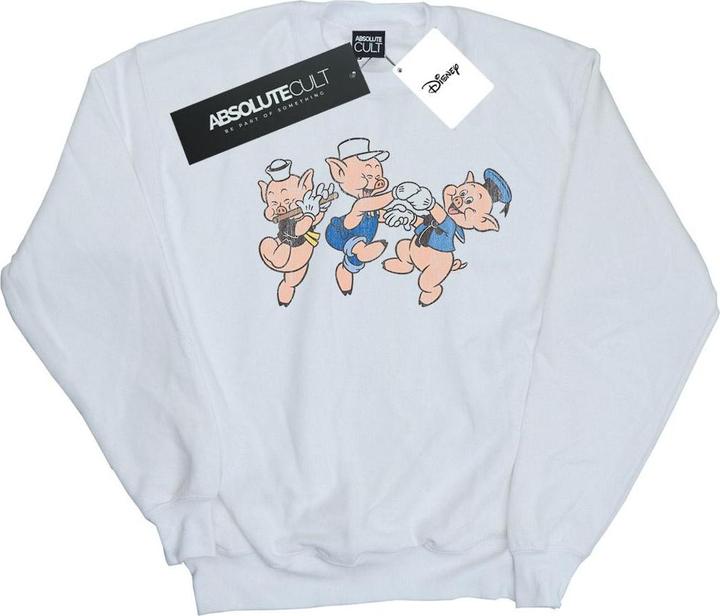 Produktbild Disney Three Little Pigs Having Fun Sweatshirt (L)