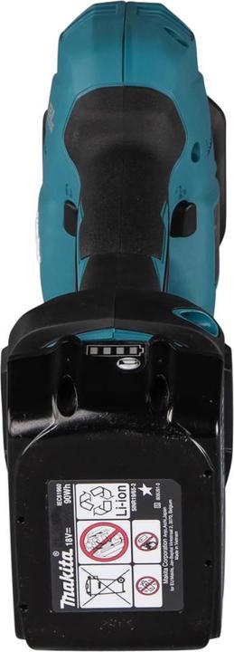 Actual product image Makita DJR189RTJ Cordless Reciprocating Saw, 18 V, 0 - 3100SPM, 22mm, 2x5.0Ah Li-ion, 2.5kg