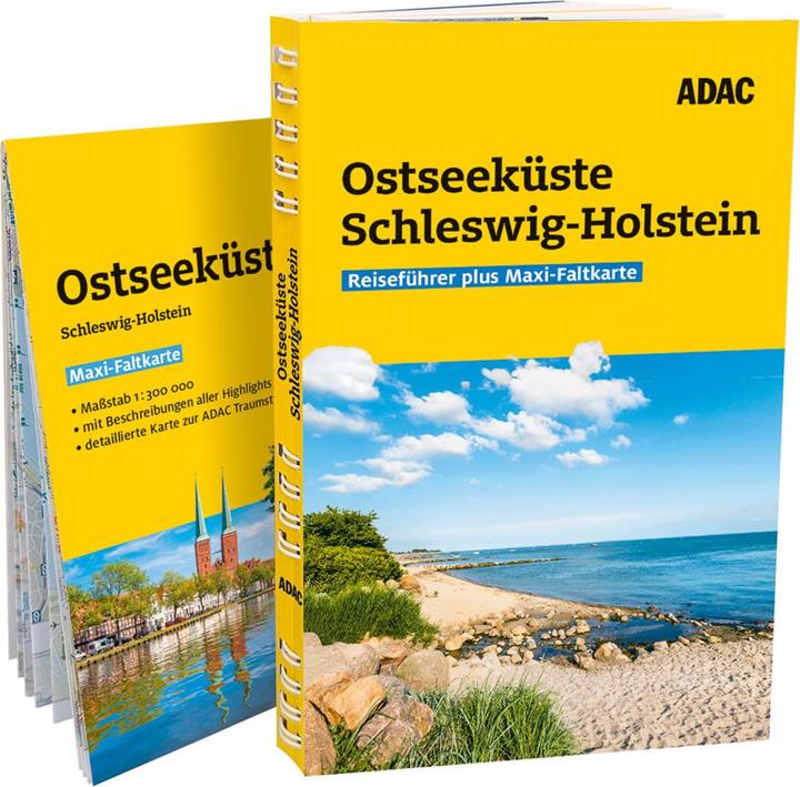 Image du produit Reiseführer plus Ostseeküste Schleswig-Holstein (Allemand, Monika Dittombée, 2023)