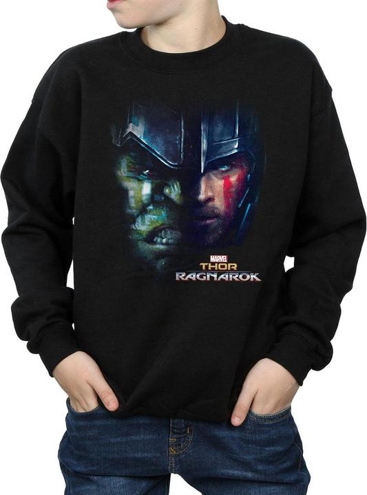 Produktbild Thor Ragnarok Hulk Split Face Sweatshirt Jungen (116)
