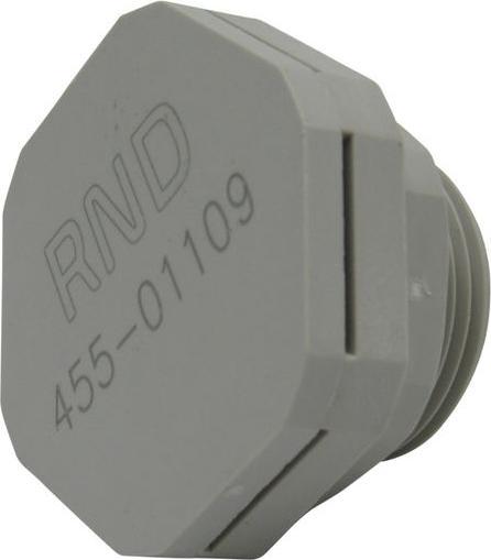 Actual product image RND Pressure equalisation plug M24 24.5mm IP66 / IP68 Polyamide 66 Grey