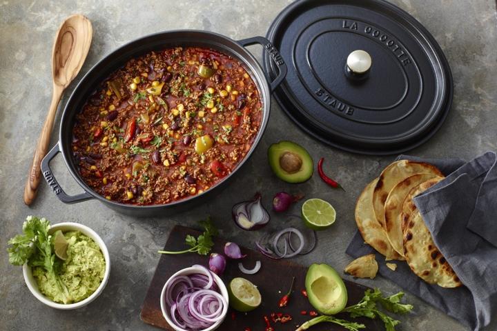 Productafbeelding Staub Cocotte (29 cm, Braadpan + kasserol, Gietijzer, Email)