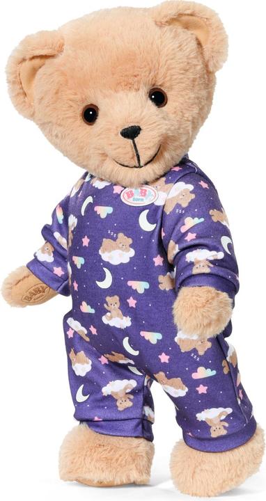 Actual product image Zapf Creation BABY born Teddy pyjamas Glow in the Dark