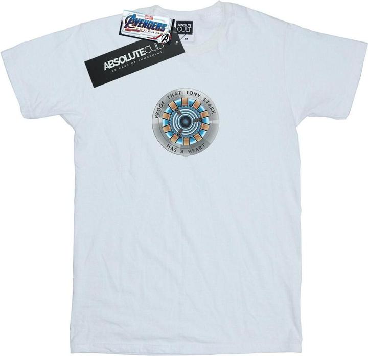 Produktbild Avengers Endgame Tony Stark Heart TShirt (XL)