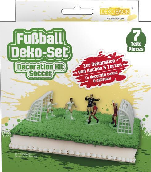 Produktbild Decocino Tortendeko Fussballfeld Set (7 x)