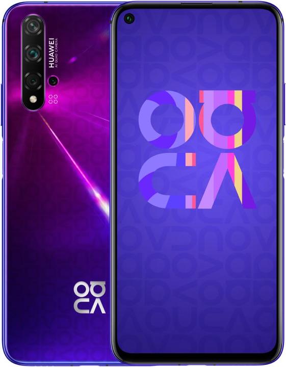 Huawei Nova 5T (128 GB, Midsummer Purple, 6.26", Dual SIM, 48 Mpx, 4G)