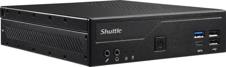 Actual product image Shuttle Barebone XPC slim DH610 Black (Intel Core i3)