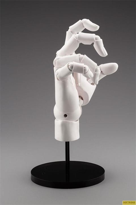 Produktbild Kotobukiya Takahiro Kagami PVC Artist Support Item Hand 1/1 Model/R White 21 cm