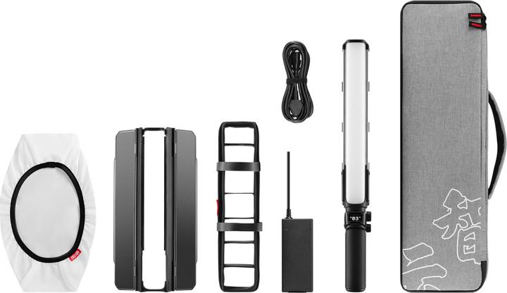 Zhiyun FiveRay V60 Combo Black (Action camera, Compact camera, System camera, Smartphone)