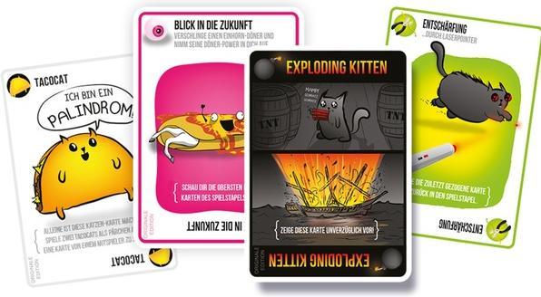 Immagine prodotto Exploding Kittens Gatti ed esplosioni (Tedesco)