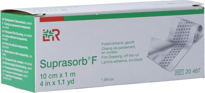 Suprasorb Folien Verband 10cmx1m unsteril (1 x)