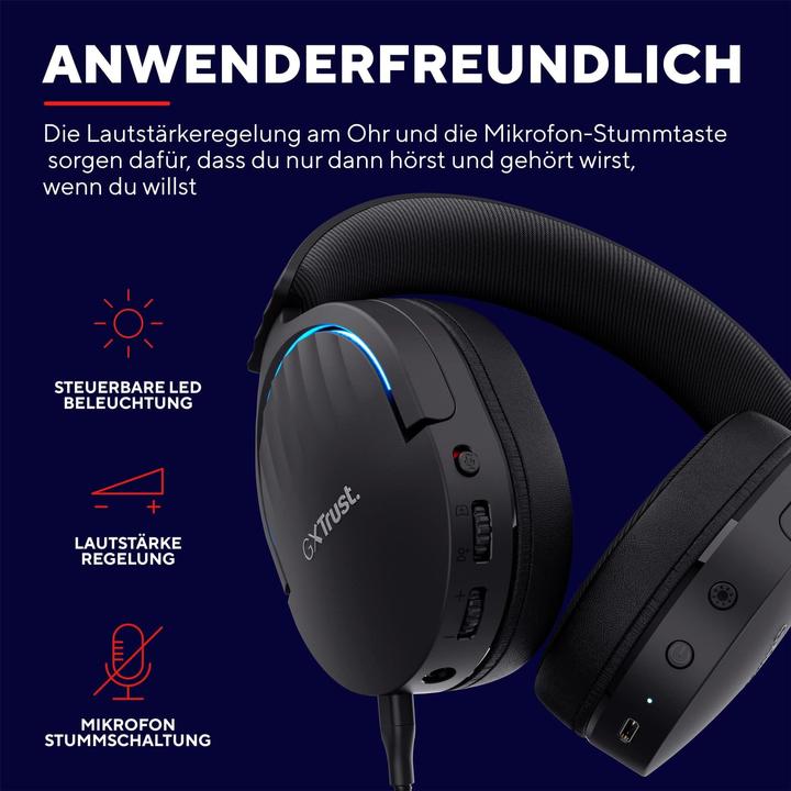 Image du produit Trust GXT 491 Fayzo (Sans fil, Filaire)