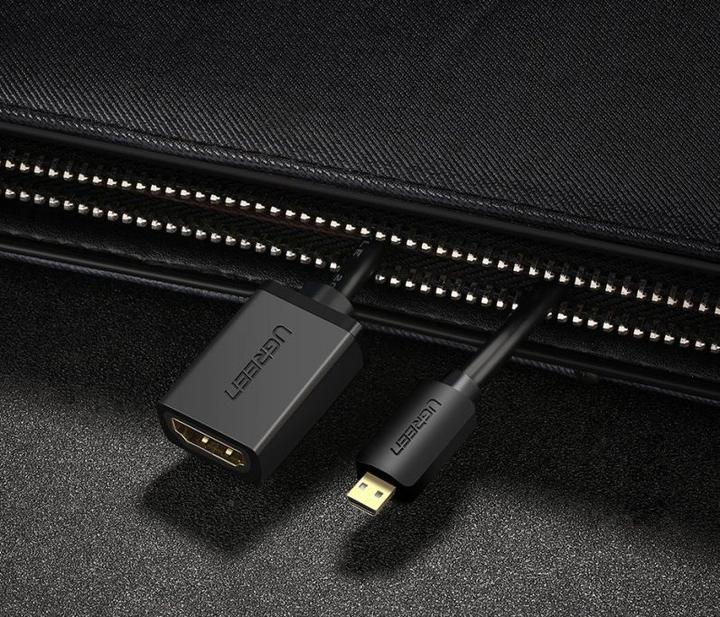 Actual product image Ugreen Micro HDMI (Typ D) — HDMI (Typ A) (0.10 m, HDMI)