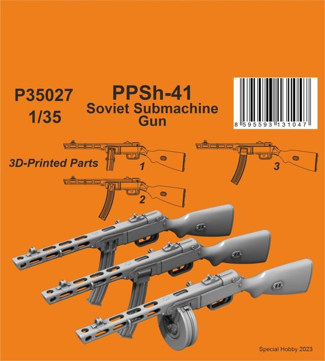 Produktbild CMK PPSh-41 Soviet Submachine Gun 1/35