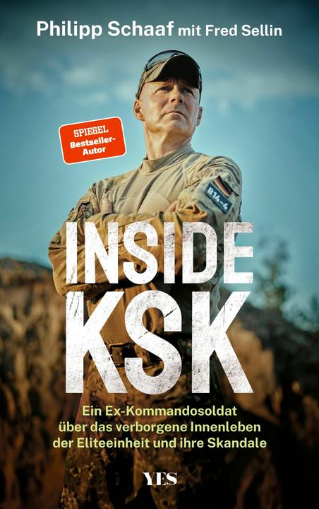 Produktbild Inside KSK (Deutsch, Philipp Schaaf, Fred Sellin, 2023)