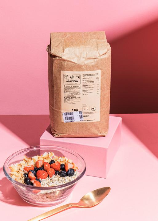 Actual product image KoRo Sprouted organic small leaf oat flakes (1000 g)