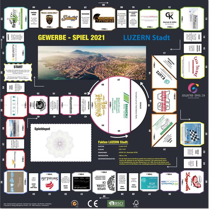 Immagine prodotto Gewerbe-Spiel Città di Lucerna (Tedesco)
