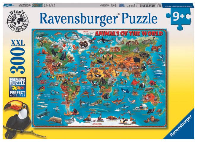 Actual product image Ravensburger Animals around the world (300 pieces)