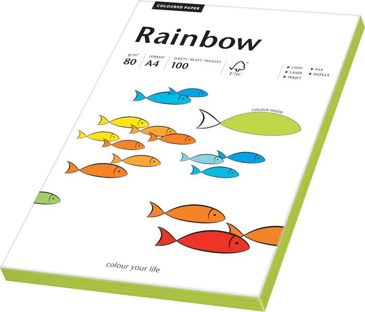 Produktbild Rainbow Kopierpapier neon farbig (80 g/m², 100 x, A4)