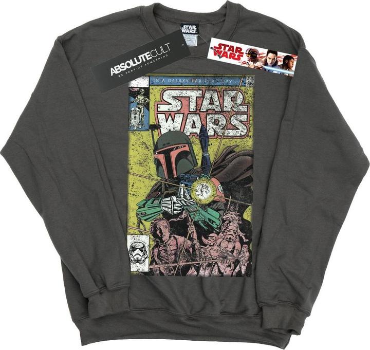 Produktbild Star Wars Boba Fett Comic Sweatshirt (S)