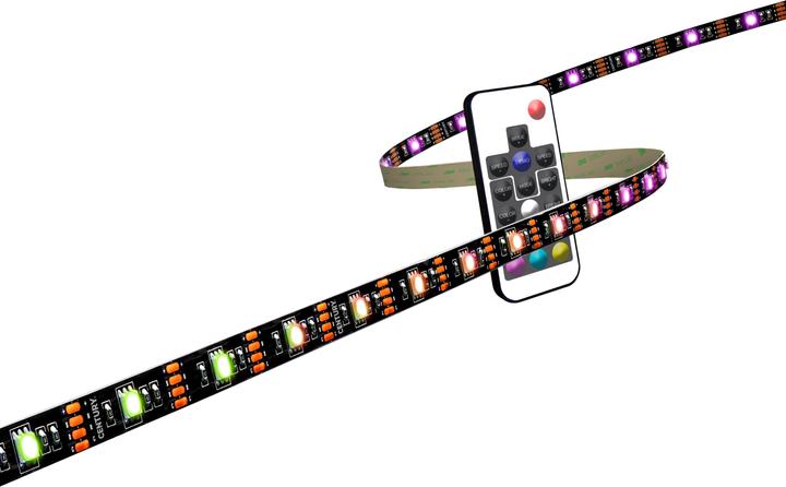 Produktbild Century Strip LED 3 Meter inkl. Fernbedieung bis 75 Zoll (300 cm, Indoor)