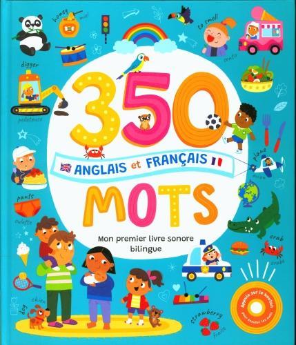Immagine prodotto 123 Soleil 350 mots anglais et français : mon premier livre sonore bilingue (Francese, Collettività, 2024)