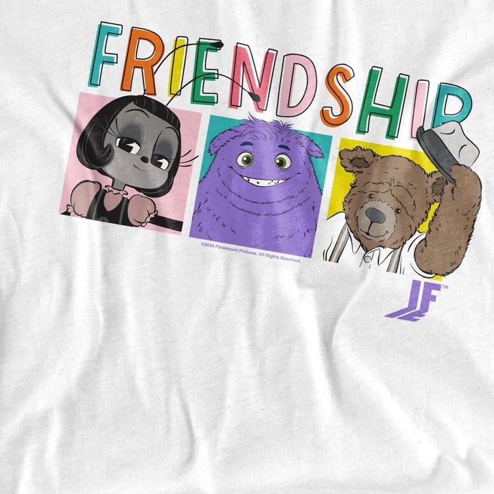 Actual product image IF Unisex Adult Imagine This Squares T-Shirt (L)