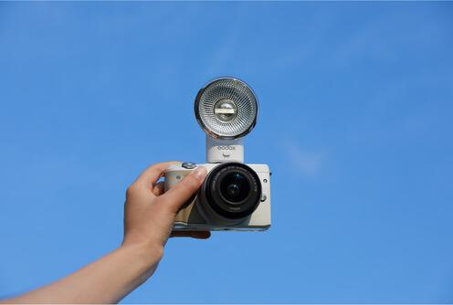 Productafbeelding Godox Retro camera flitser (Olympus, Fujifilm, Canon, Sony, Nikon)