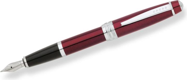 Actual product image Cross BAILEY fountain pen (Red, Black, Silver, 1 x)