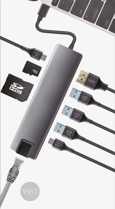 Actual product image CoolBox COO-DOCK-01 (USB-C)