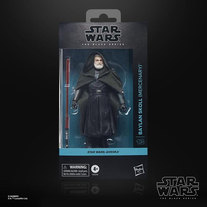 Immagine prodotto Hasbro Star Wars: Ahsoka Black Series action figure Baylan Skoll (Mercenario) 15 cm