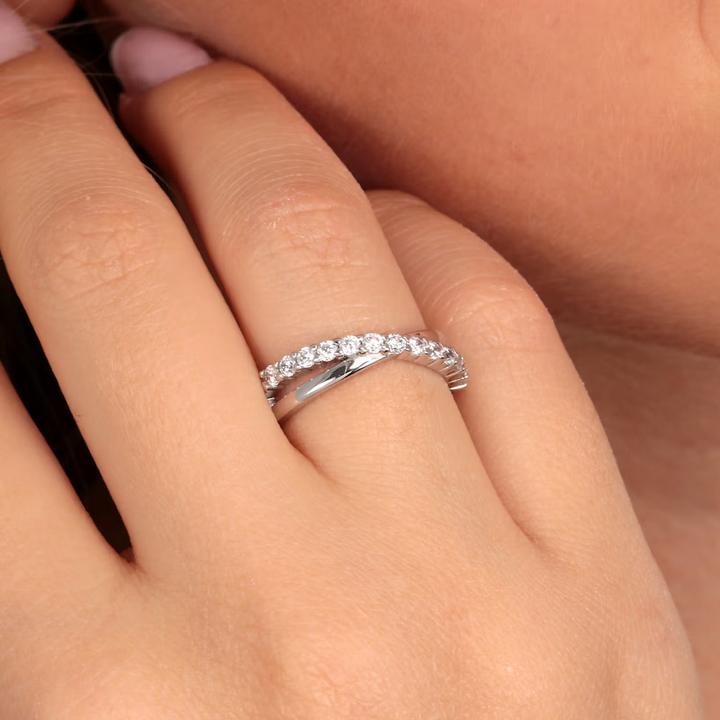 Produktbild Morellato Scintille An. Silver With Cz s (58, 925 Silber)