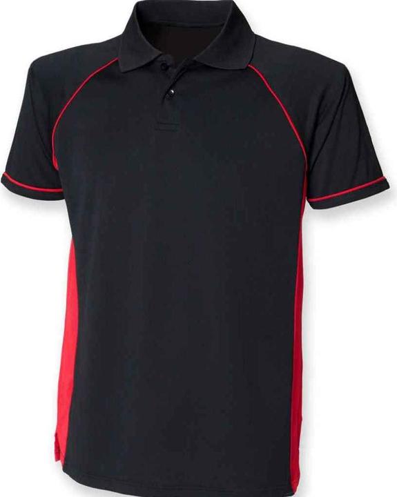 Finden & Hales Poloshirt Kontrasteinsatz