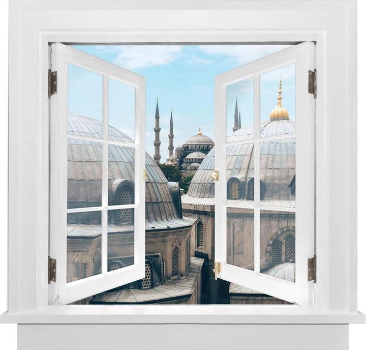 Trenddeko 3D - Über den Dächern von Istanbul